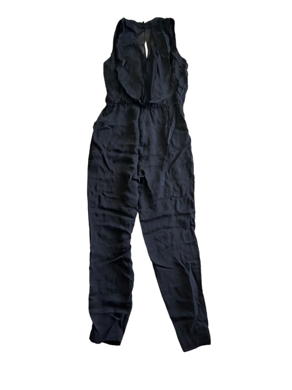 REBECCA TAYLOR Black One Piece Jumpsuit Size 4